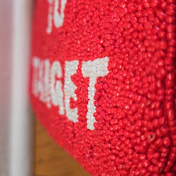 NWT, kate spade new york x Target, Going to Target Beaded Clutch, 8.25\